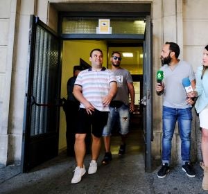 El exmilitar de la Manada, Alfonso Jesús Cabezuelo, y José Ángel Prenda 'el Prenda' El exmilitar de la Manada, Alfonso Jesús Cabezuelo, y José Ángel Prenda 'el Prenda'