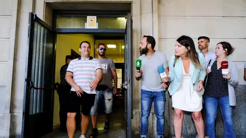 El exmilitar de la Manada, Alfonso Jesús Cabezuelo, y José Ángel Prenda 'el Prenda' El exmilitar de la Manada, Alfonso Jesús Cabezuelo, y José Ángel Prenda 'el Prenda'