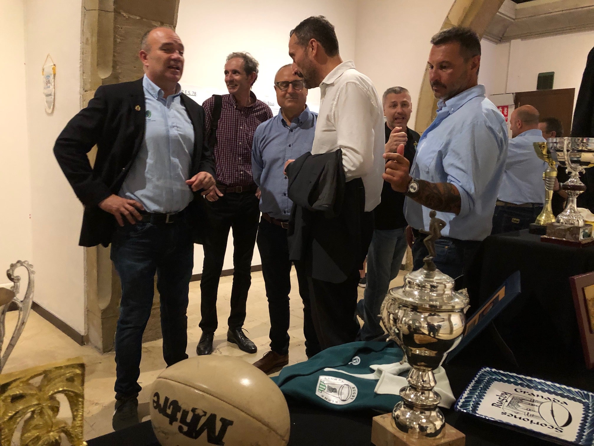 La Lonja Medieval acoge la exposición del quincuagésimo aniversario del Elche Club Rugby Unión La Lonja Medieval acoge la exposición del quincuagésimo aniversario del Elche Club Rugby Unión