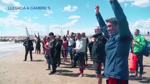 I Encuentro solidario Onda Cero: La Costa Daurada nada por la ELA