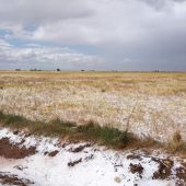 Granizada en Dueñas (Palencia)