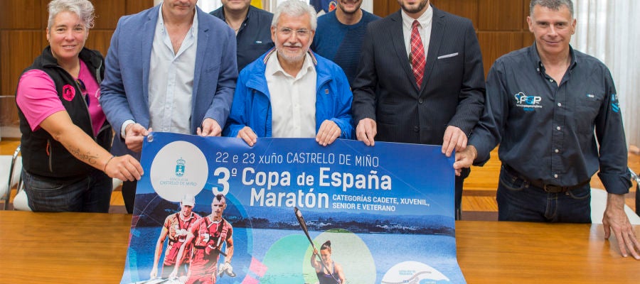 Rosendo Fernandez, presentación copa españa de piragüismo Rosendo Fernandez, presentación copa españa de piragüismo