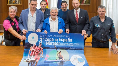 Rosendo Fernandez, presentaci&oacute;n copa espa&ntilde;a de pirag&uuml;ismo