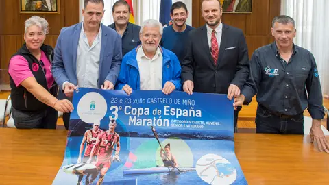 Rosendo Fernandez, presentación copa españa de piragüismo Rosendo Fernandez, presentación copa españa de piragüismo