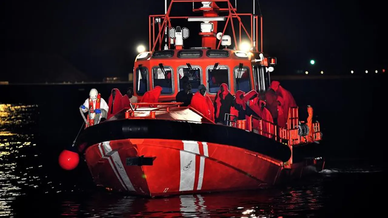 Salvamento Marítimo en el mar de Alborán