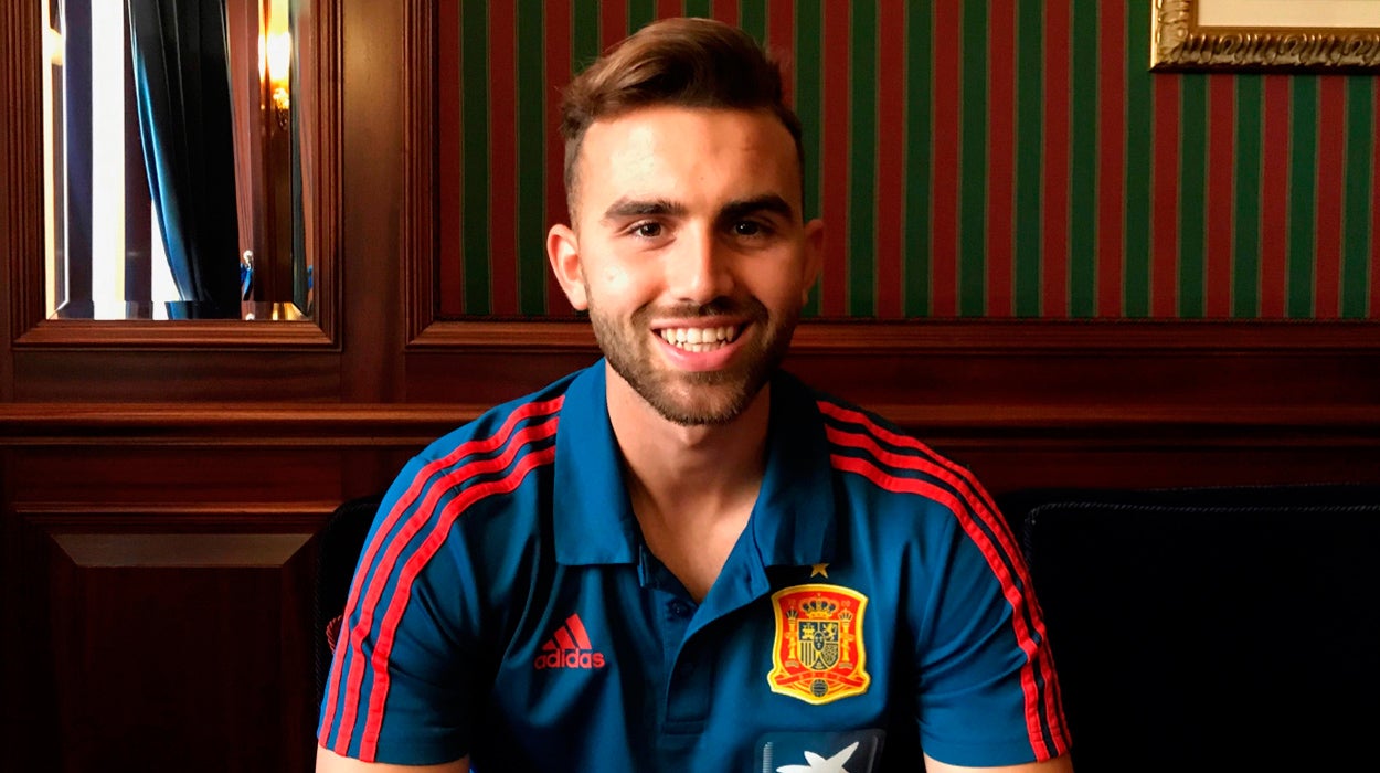 Borja Mayoral: "Estoy jugando más de lo que esperaba" Borja Mayoral: "Estoy jugando más de lo que esperaba"