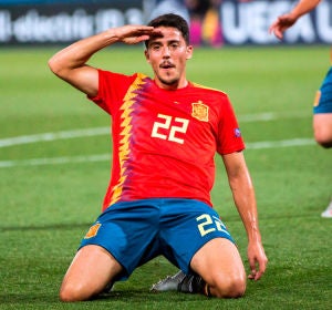 Pablo Fornals, con la Selección Española de sub 21 Pablo Fornals, con la Selección Española de sub 21