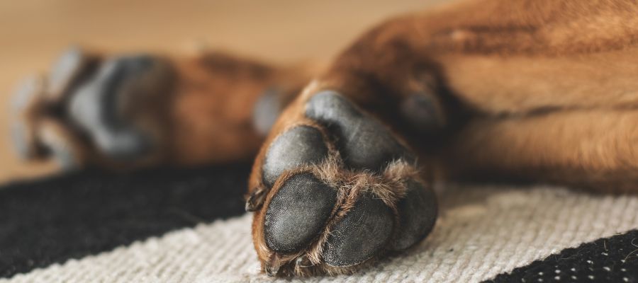 Patas de un perro Patas de un perro