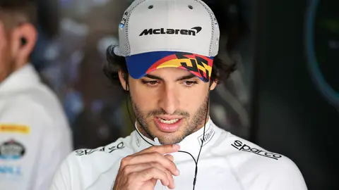 Carlos Sainz, en un Gran Premio Carlos Sainz, en un Gran Premio