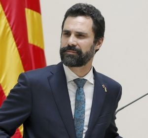 Roger Torrent, presidente del Parlamento de Cataluña Roger Torrent, presidente del Parlamento de Cataluña