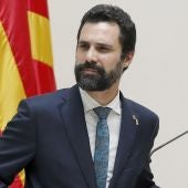 Roger Torrent, presidente del Parlamento de Cataluña