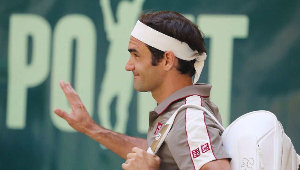 Roger Federer, en un partido