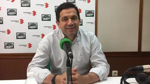 Miguel Ángel Valverde, durante la entrevista en Onda Cero Ciudad Real Miguel Ángel Valverde, durante la entrevista en Onda Cero Ciudad Real