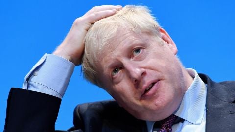  El candidato a l&iacute;der conservador y a primer ministro brit&aacute;nico, Boris Johnson