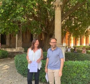 Francina Armengol y Josep Castells Francina Armengol y Josep Castells
