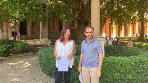 Francina Armengol y Josep Castells