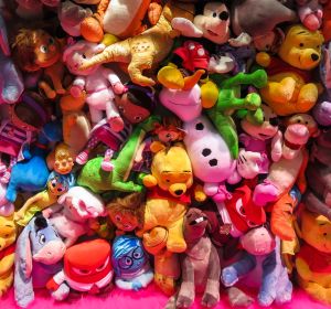 Un montón de peluches Un montón de peluches