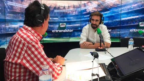 Borja Fern&aacute;ndez con Jos&eacute; Ram&oacute;n de la Morena