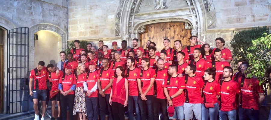 Armengol con el Mallorca Armengol con el Mallorca