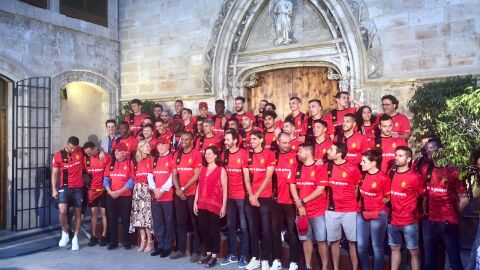 Armengol con el Mallorca