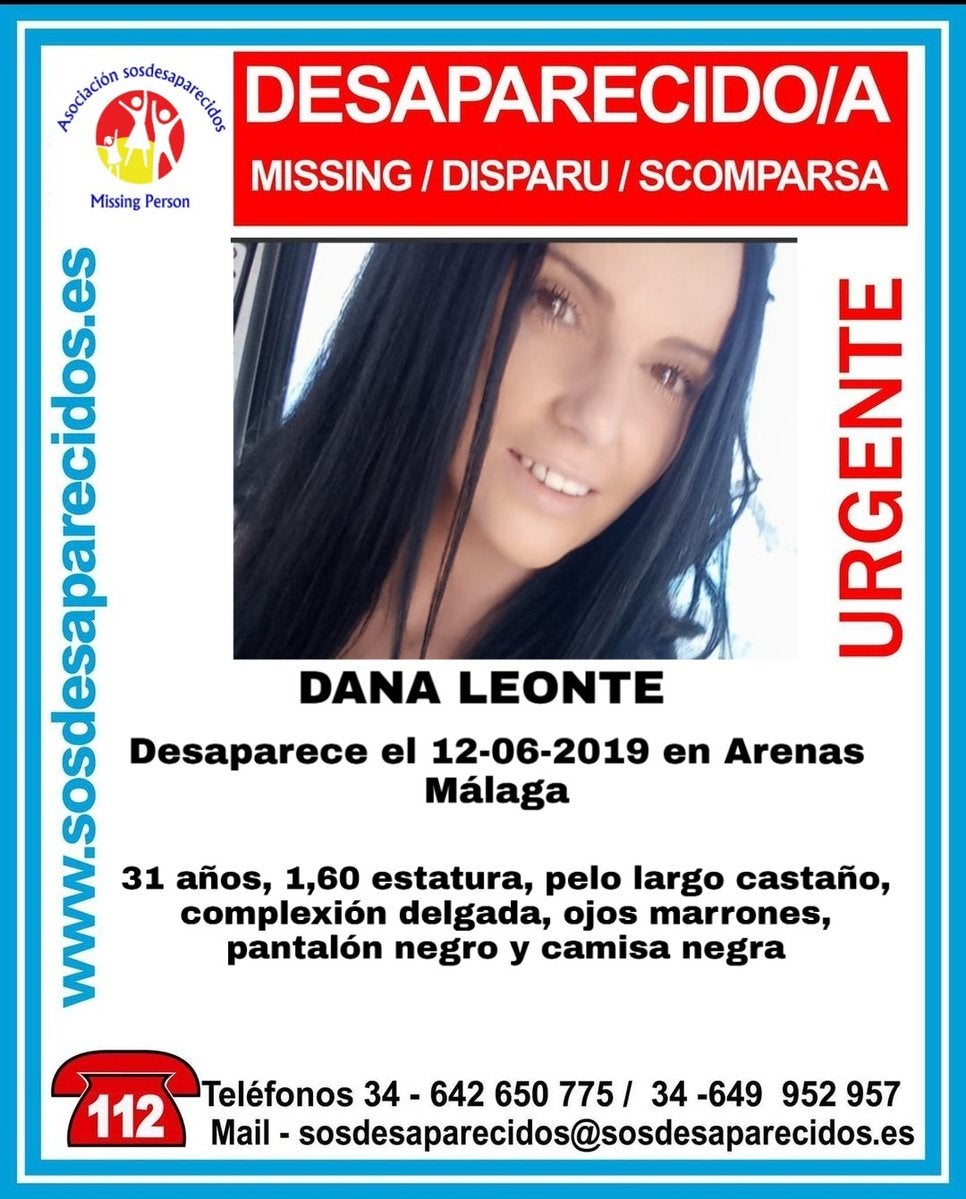 Detienen a la pareja de Dana Leonte, desaparecida en Málaga desde junio Detienen a la pareja de Dana Leonte, desaparecida en Málaga desde junio