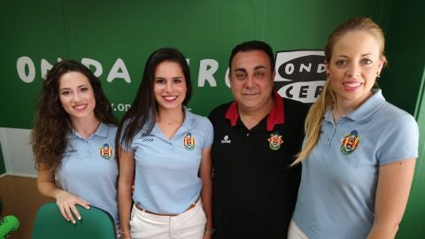 Esther Dur&aacute;, Irene Soler, Tatiana Cases y Fernando Jaen
