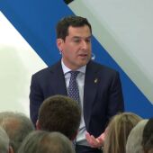 Juanma Moreno, sobre la ruptura de PP y Vox en Madrid: "Nadie puede permitir que gobierne la izquierda"