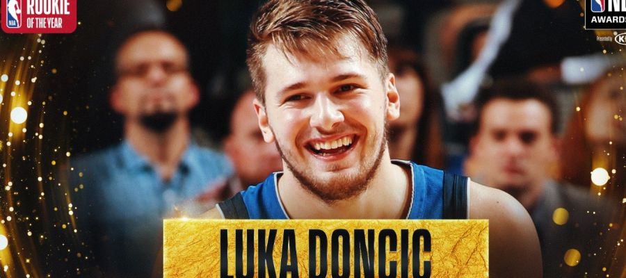 Luka Doncic, 'Rookie' del año en la NBA Luka Doncic, 'Rookie' del año en la NBA