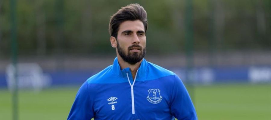Andre Gomes, jugador del Everton Andre Gomes, jugador del Everton