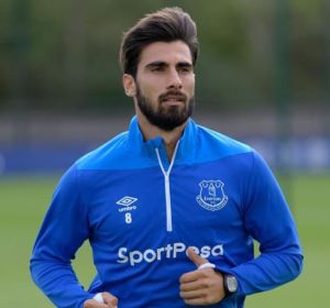 Andre Gomes, jugador del Everton Andre Gomes, jugador del Everton