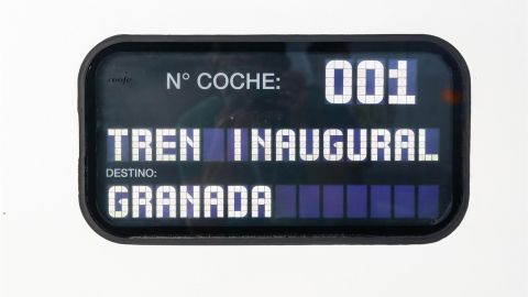 25 DE JUNIO PEDRO S&Aacute;NCHEZ INAUGURA EL AVE A GRANADA