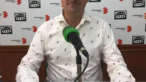 Ignacio García, durante la entrevista en Onda Cero Ciudad Real Ignacio García, durante la entrevista en Onda Cero Ciudad Real