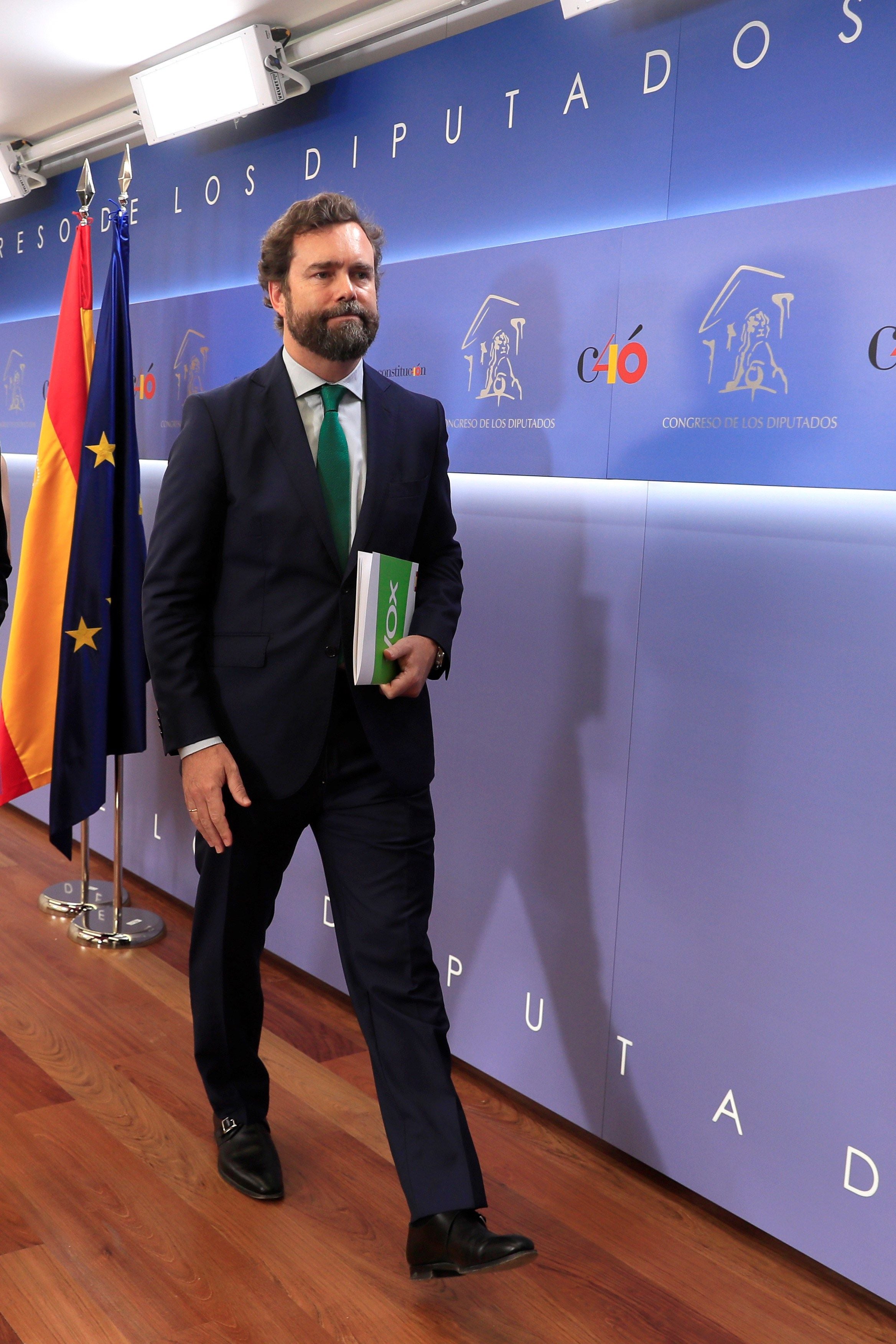 Espinosa de los Monteros: "Somos el único partido que ha defendido la Constitución en Cataluña" Espinosa de los Monteros: "Somos el único partido que ha defendido la Constitución en Cataluña"