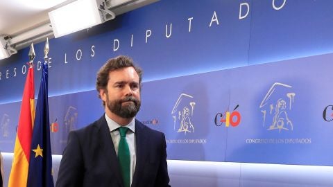 Iv&aacute;n Espinosa de los Monteros, portavoz de Vox en el Congreso de los Diputados