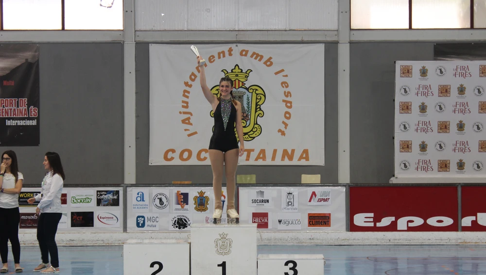 Julia Arribas, campeona nivel territorial en el III Trofeo Concentaina.