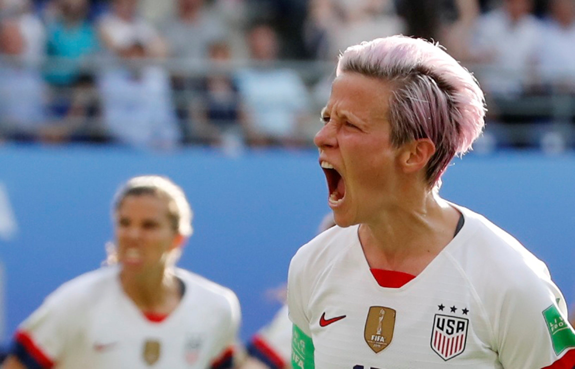 Rapinoe desafía a Donald Trump: "No iremos a la p... Casa Blanca" Rapinoe desafía a Donald Trump: "No iremos a la p... Casa Blanca"