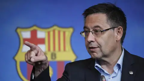 Bartomeu atiende a los medios de comunicación Bartomeu atiende a los medios de comunicación
