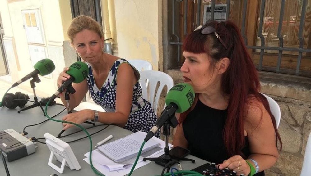 La alcaldesa de Castellón, Amparo Marco, hoy en Castellón en la onda