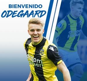 La Real Sociedad da la bienvenida a Martin Odegaard La Real Sociedad da la bienvenida a Martin Odegaard