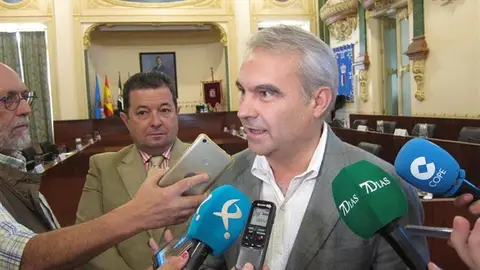 Francisco Javier Fragoso, alcalde de Badajoz Francisco Javier Fragoso, alcalde de Badajoz