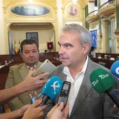 Francisco Javier Fragoso, alcalde de Badajoz Francisco Javier Fragoso, alcalde de Badajoz