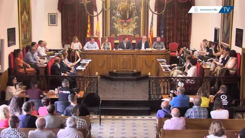 Pleno municipal del Ayuntamiento de Elche. Pleno municipal del Ayuntamiento de Elche.