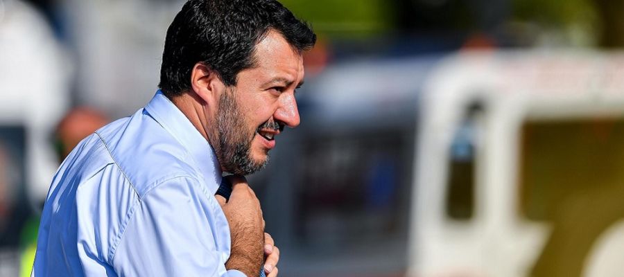 El ministro italiano del Interior, Matteo Salvini El ministro italiano del Interior, Matteo Salvini