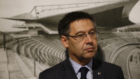 Josep Mar&iacute;a Bartomeu, presidente del Bar&ccedil;a