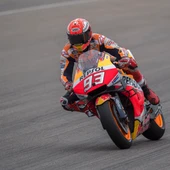 Marc Márquez rodando en el Gran Premio de Alemania Marc Márquez rodando en el Gran Premio de Alemania