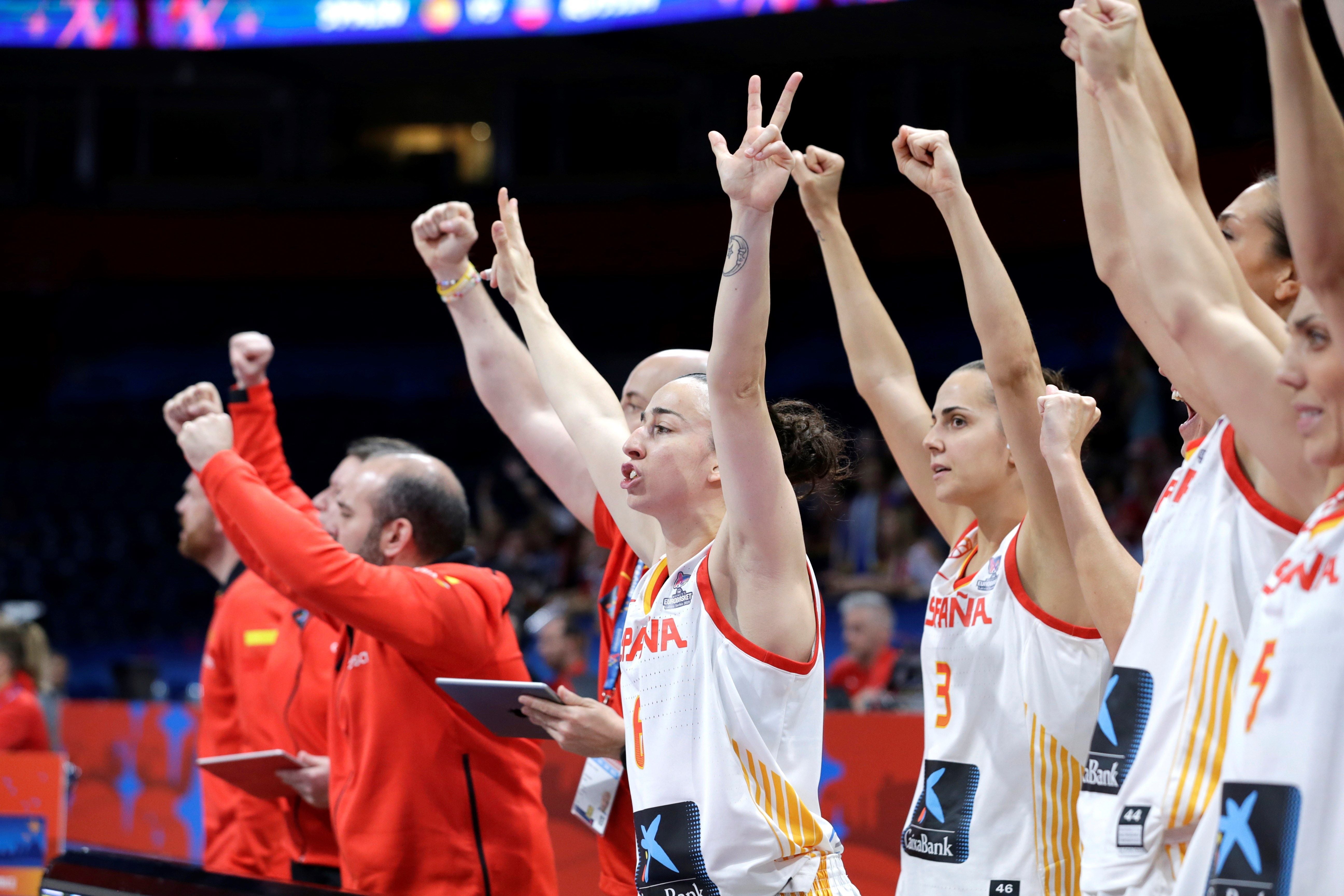 España jugará la final del Eurobasket contra Francia España jugará la final del Eurobasket contra Francia