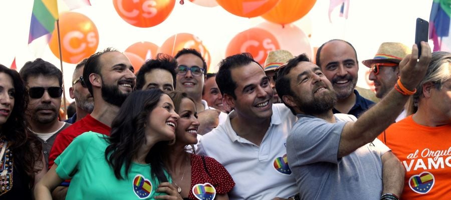 Ciudadanos, en la manifestación del Orgullo en Madrid Ciudadanos, en la manifestación del Orgullo en Madrid