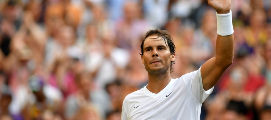 Rafa Nadal, tras una victoria Rafa Nadal, tras una victoria