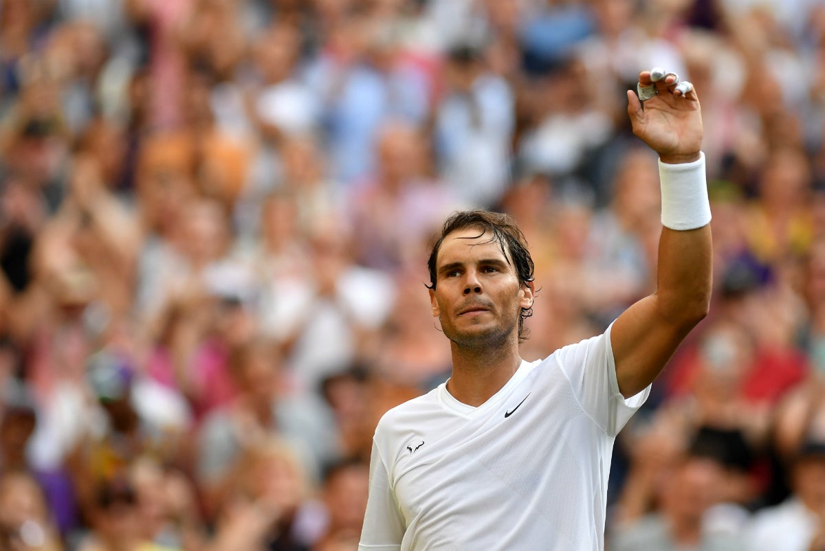 Rafa Nadal pasa a octavos de Wimbledon tras superar a Tsonga Rafa Nadal pasa a octavos de Wimbledon tras superar a Tsonga