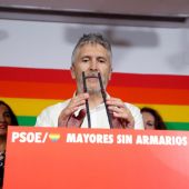 Grande-Marlaska en un acto del PSOE